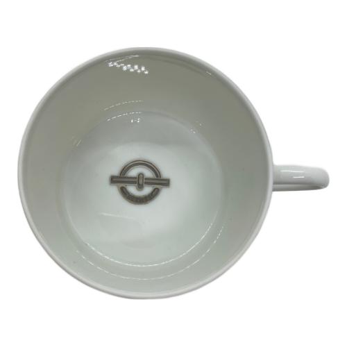 HERMES (エルメス) カップ&ソーサー シェーヌダンクル プラチナシルバー