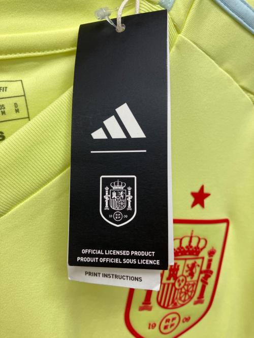 adidas (アディダス) サッカーユニフォーム IS9033 スペイン代表 メンズ SIZE XL イエロー