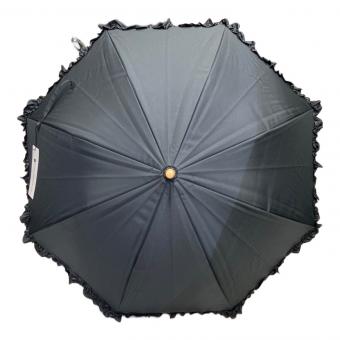 SUN BARRIER 100 (サンバリア100) 日傘 ２段折フリル ブラック