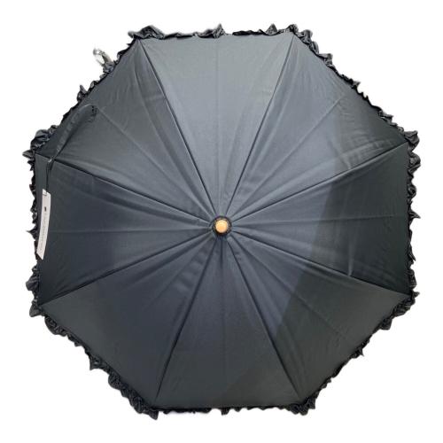 SUN BARRIER 100 (サンバリア100) 日傘 ２段折フリル ブラック