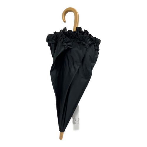 SUN BARRIER 100 (サンバリア100) 日傘 ２段折フリル ブラック