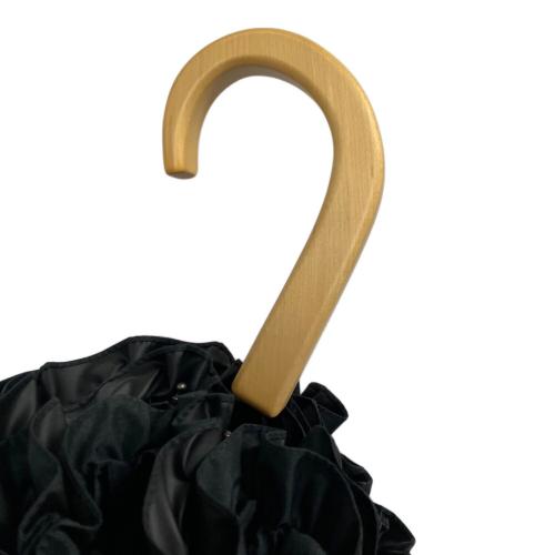 SUN BARRIER 100 (サンバリア100) 日傘 ２段折フリル ブラック