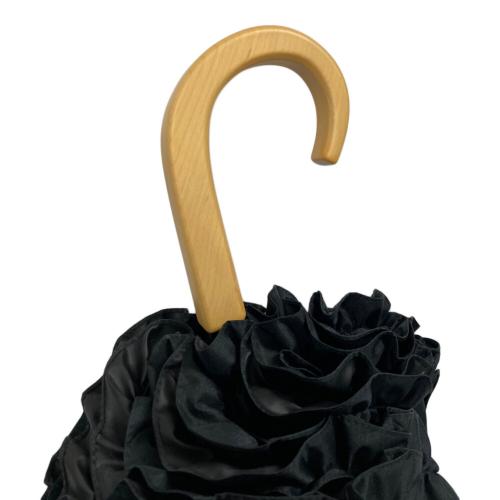 SUN BARRIER 100 (サンバリア100) 日傘 ２段折フリル ブラック