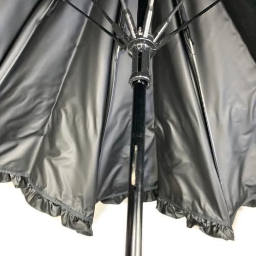 SUN BARRIER 100 (サンバリア100) 日傘 ２段折フリル ブラック