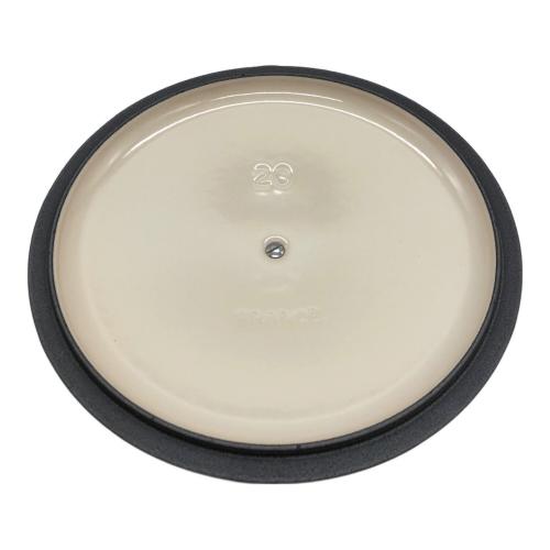 LE CREUSET (ルクルーゼ) 両手鍋 20cm カイエン ココット・ロンド