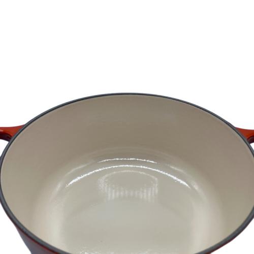 LE CREUSET (ルクルーゼ) 両手鍋 20cm カイエン ココット・ロンド