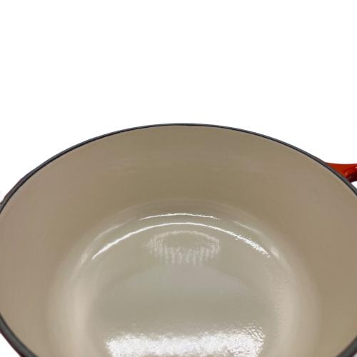 LE CREUSET (ルクルーゼ) 両手鍋 20cm カイエン ココット・ロンド