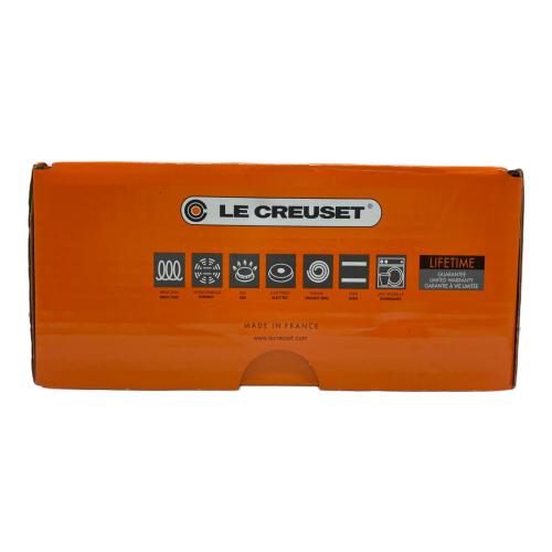 LE CREUSET (ルクルーゼ) 両手鍋 20cm カイエン ココット・ロンド