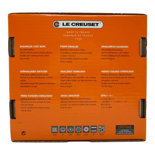 LE CREUSET (ルクルーゼ) 両手鍋 20cm カイエン ココット・ロンド