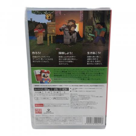 Nintendo Switch用ソフト Minecraft/Switch/A 全年齢対象 CERO A (全