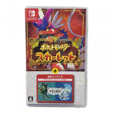 ポケットモンスター スカーレット+ゼロの秘宝 CERO A (全年齢対象