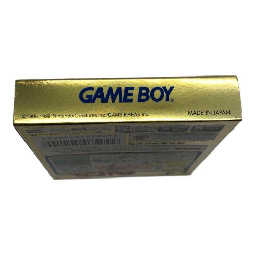 ゲームボーイ用ソフト ポケットモンスター 金 -