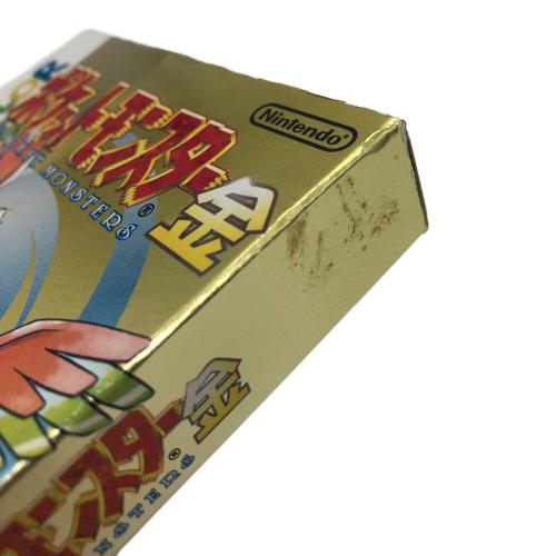 ゲームボーイ用ソフト ポケットモンスター 金 -