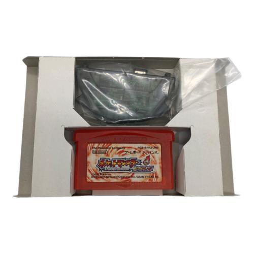 ゲームボーイアドバンス用ソフト ポケットモンスター ファイアレッド[ワイヤレスアダプタ同梱] -