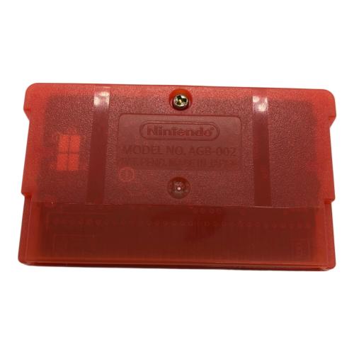 ゲームボーイアドバンス用ソフト ポケットモンスター ファイアレッド[ワイヤレスアダプタ同梱] -