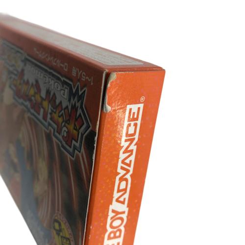 ゲームボーイアドバンス用ソフト ポケットモンスター ファイアレッド[ワイヤレスアダプタ同梱] -