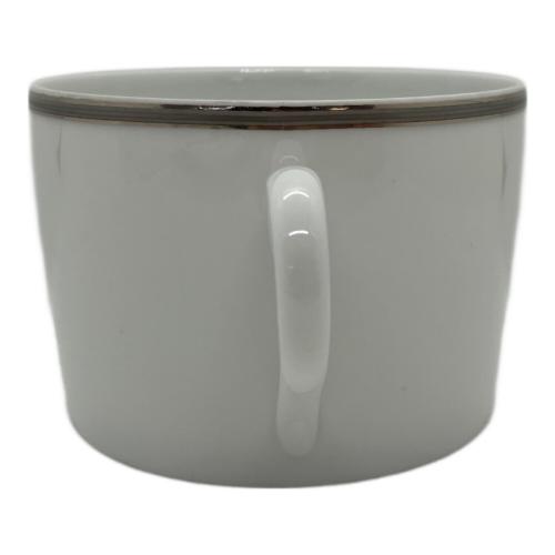 HERMES (エルメス) カップ&ソーサー シェーヌダンクル プラチナシルバー