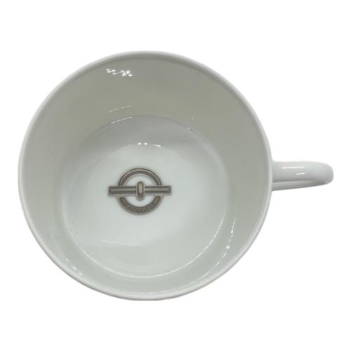 HERMES (エルメス) カップ&ソーサー シェーヌダンクル プラチナシルバー