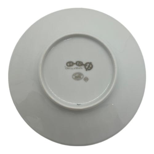 HERMES (エルメス) カップ&ソーサー シェーヌダンクル プラチナシルバー