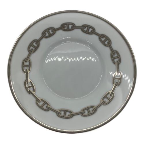 HERMES (エルメス) カップ&ソーサー シェーヌダンクル プラチナシルバー