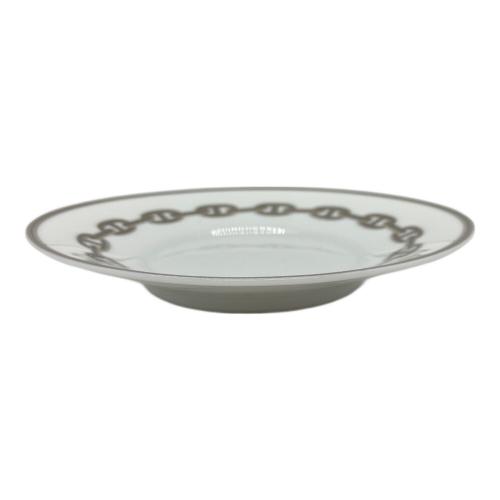 HERMES (エルメス) カップ&ソーサー シェーヌダンクル プラチナシルバー