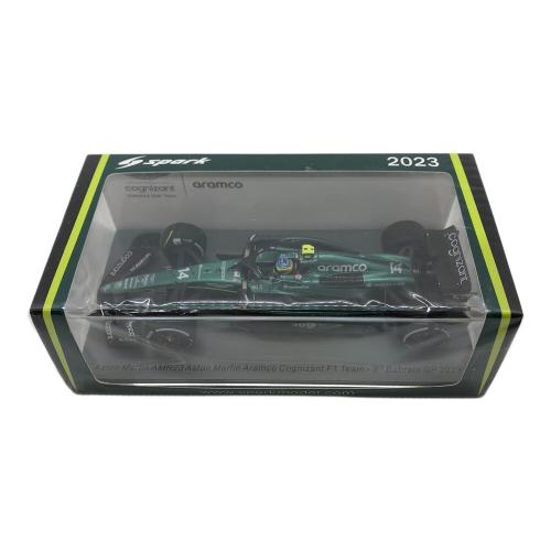 SPARK 1/43 Aston Martin AMR23 No.14 Aston Martin Aramco Cognizant F1 Team 3rd Bahrain GP 2023 Fernando Alonso ミニカー
