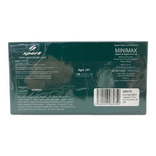 SPARK 1/43 Aston Martin AMR23 No.14 Aston Martin Aramco Cognizant F1 Team 3rd Bahrain GP 2023 Fernando Alonso ミニカー