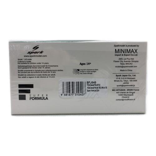 SPARK (スパーク) TGM Grand Prix SF23 No.53 TGM Grand Prix M-TEC HR-417E Super Formula 2024 Juju ミニカー