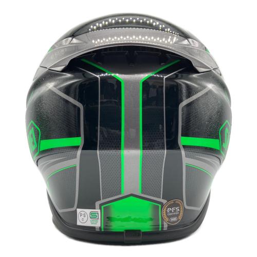 SHOEI (ショウエイ) バイク用ヘルメット 2022年製 ブラック×グリーン