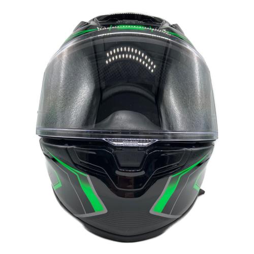 SHOEI (ショウエイ) バイク用ヘルメット 2022年製 ブラック×グリーン