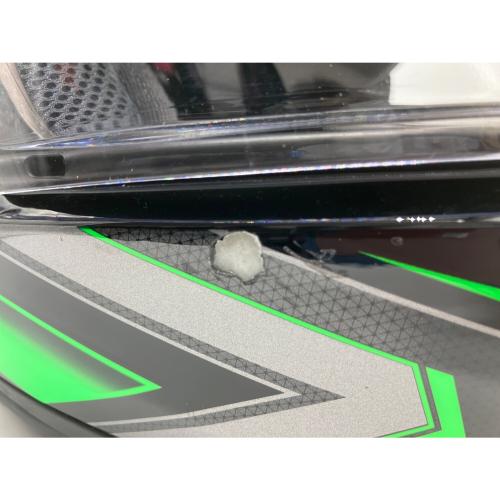 SHOEI (ショウエイ) バイク用ヘルメット 2022年製 ブラック×グリーン Z8 PROLOGUE TC-4 57cm PSCマーク(バイク用ヘルメット)有