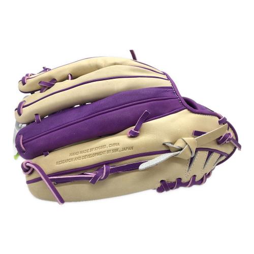 SSK (エスエスケイ) 軟式グローブ SGC117523F タグ付き パープル×アイボリー
