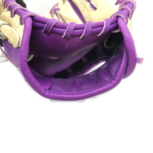 SSK (エスエスケイ) 軟式グローブ SGC117523F タグ付き パープル×アイボリー