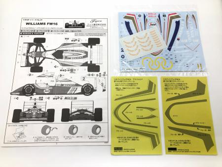 1/20 ウィリアムズ FW16 ルノー サンマリノGP/ブラジルGP/パシフィック