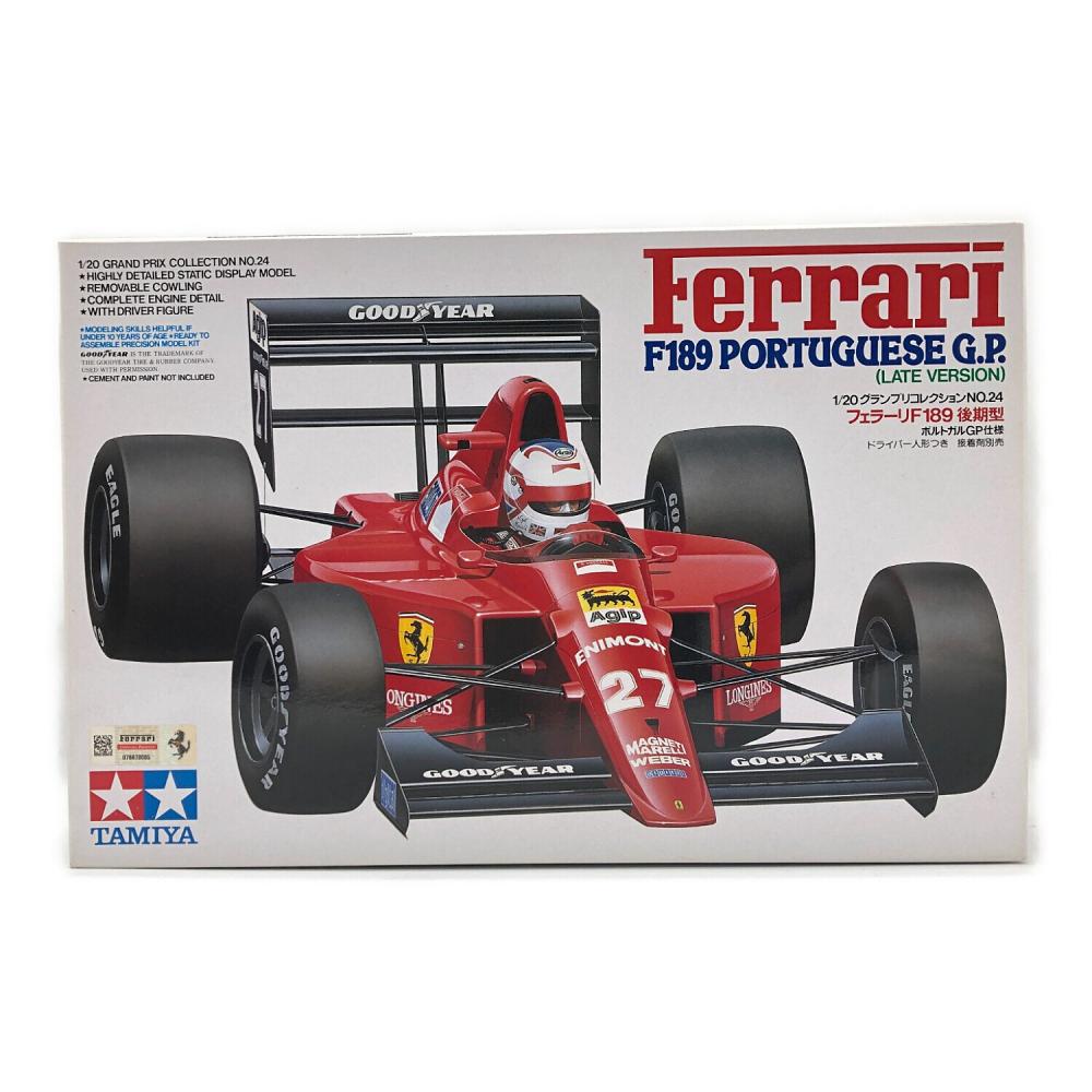 タミヤ　TAMIYA フェラーリ　FERRARI f189 未組立 TAMIYA (タミヤ) 1/20 フェラーリF189後期型 「グランプリコレクション