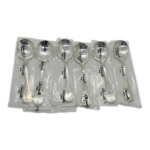 Christofle (クリストフル) スープスプーン マルリー 6本セット