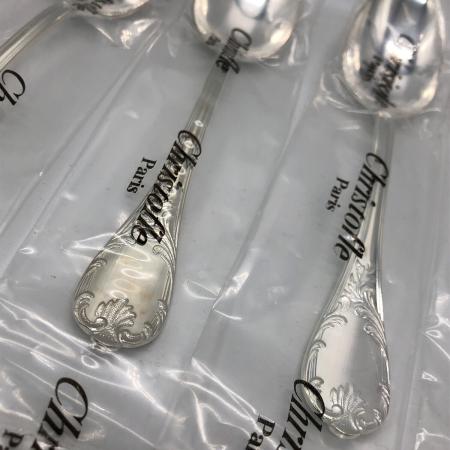 【10本セット】クリストフル　マルリー フォーク 6本 ＆ スプーン 4本 Christofle (クリストフル) スプーンセット 6本セット マルリー