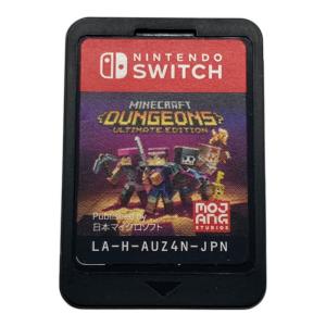 Minecraft Dungeons Ultimate Edition Nintendo Switch用ソフト ソフトのみ CERO A (全年齢対象)