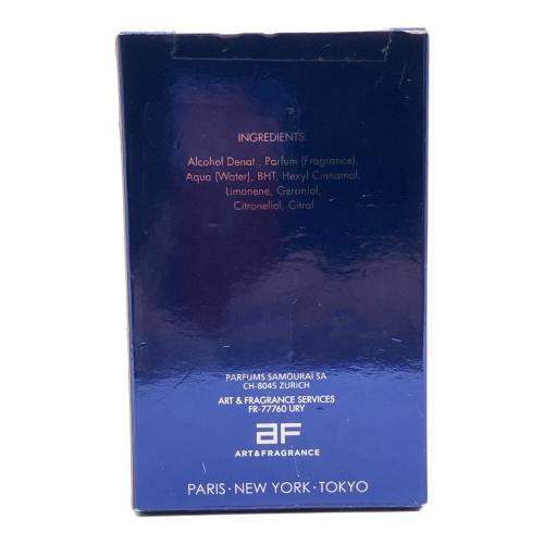 samurai WOMAN PREMIUM (サムライウーマンプレミアム) オードパルファム ブルーローズ 50ml 残量80%-99%