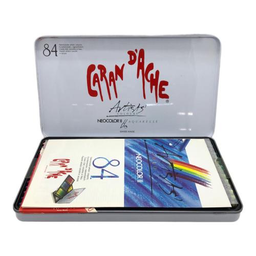 CARAN d'ACHE (カランダッシュ) 水溶性パステル NEOCOLORⅡ 84色セット 現状品