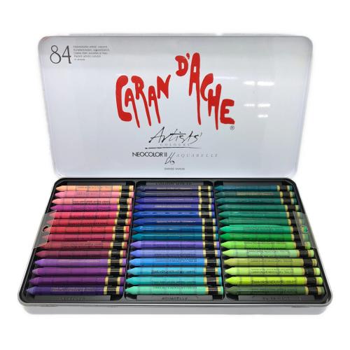 CARAN d'ACHE (カランダッシュ) 水溶性パステル NEOCOLORⅡ 84色セット 現状品