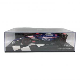 MINICHAMPS (ミニチャンプス) VISA CASH RB FORMULA ONE TEAM VCARB 01 YUKI TSUNODA 2024 Limited Edition 528 pcs.
