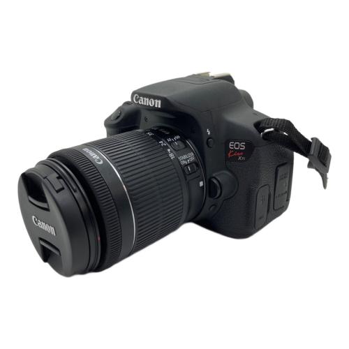 CANON (キャノン) デジタル一眼レフカメラ DS126431 EOS Kiss X7i ダブルズームキット ※レンズ内部ホコリ有