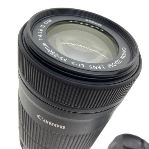 CANON (キャノン) デジタル一眼レフカメラ DS126431 EOS Kiss X7i ダブルズームキット ※レンズ内部ホコリ有