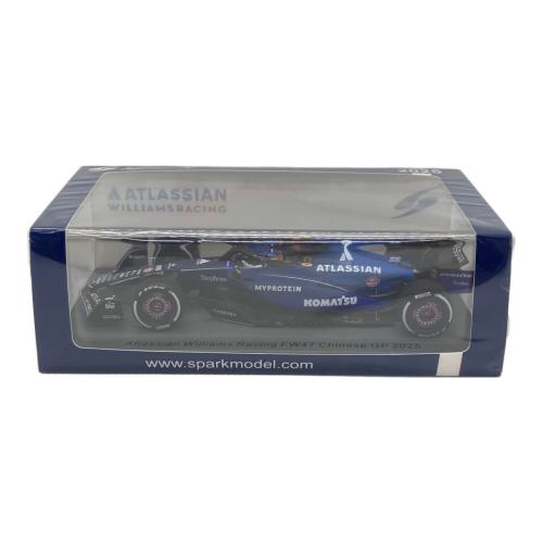 SPARK (スパーク) Atlassian Williams Racing FW47 Chinese GP 2025 モデルカー S9583