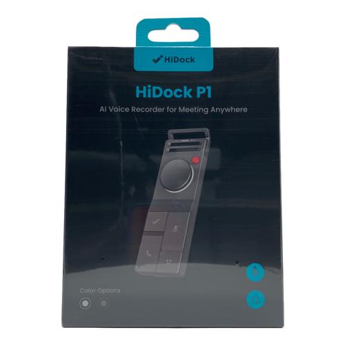 HiDock (ハイドック) ICレコーダー P1