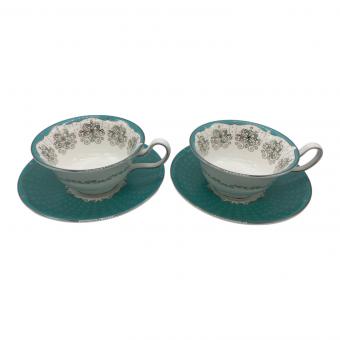 Wedgwood (ウェッジウッド) ペアカップ&ソーサー プシュケ ピオニー