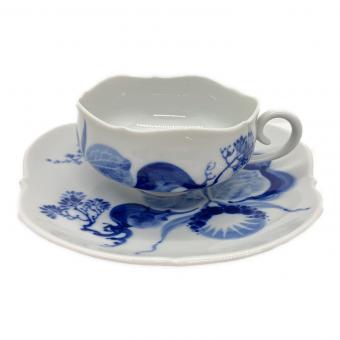 Meissen (マイセン) カップ&ソーサー 23623 ブルーオーキッド