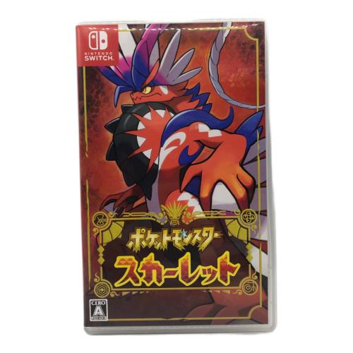 任天堂 (ニンテンドウ) ポケットモンスター スカーレット Nintendo Switch用ソフト CERO A (全年齢対象)
