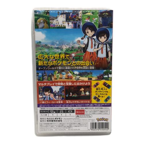 任天堂 (ニンテンドウ) ポケットモンスター スカーレット Nintendo Switch用ソフト CERO A (全年齢対象)